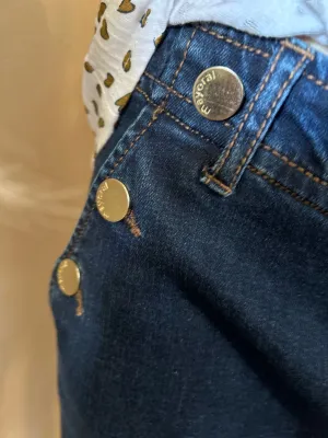 May-Girls Nautical Style Denim Trousers  (Just Kidding Around)
