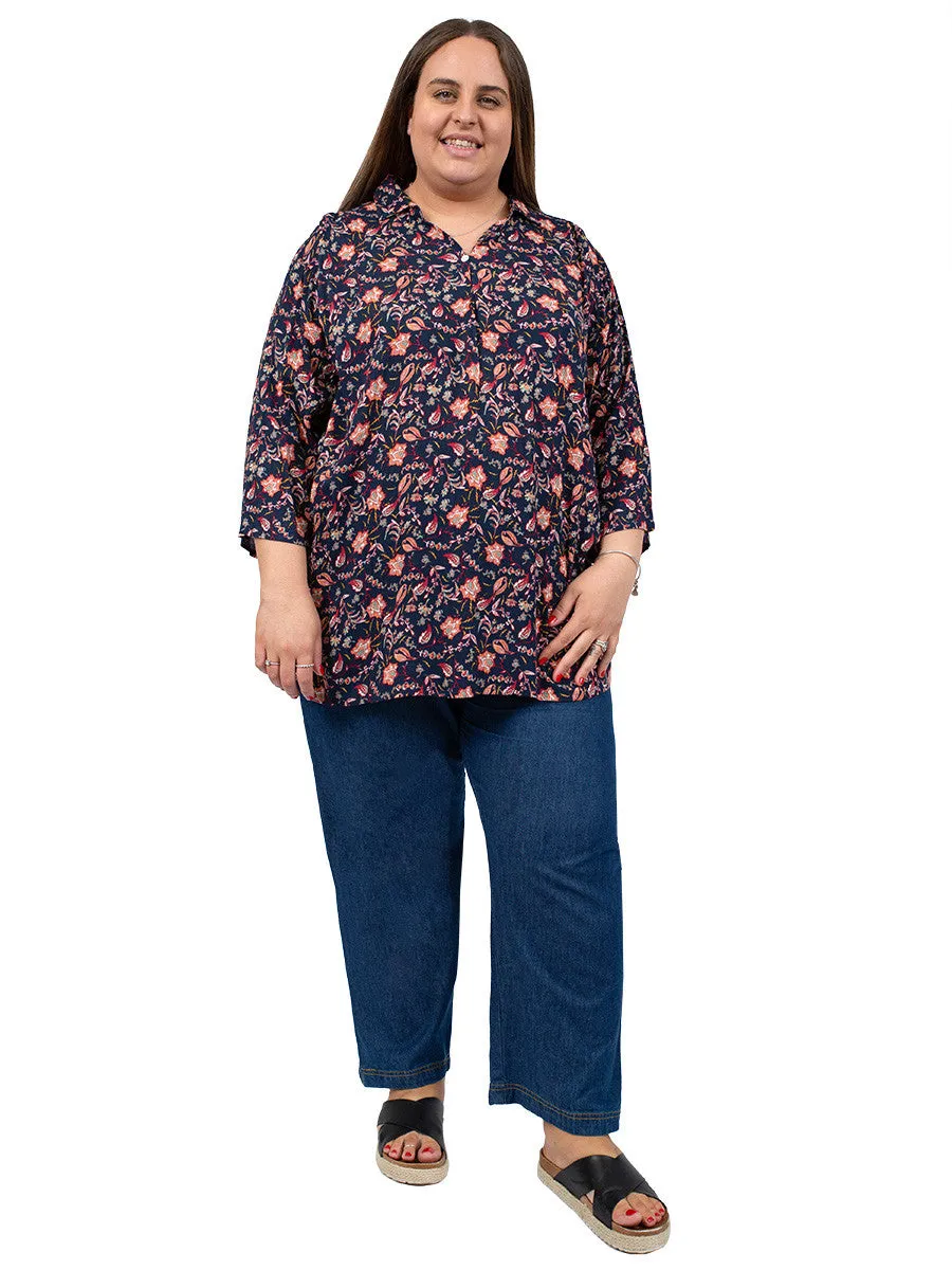 Meadow Mist Top - Print*