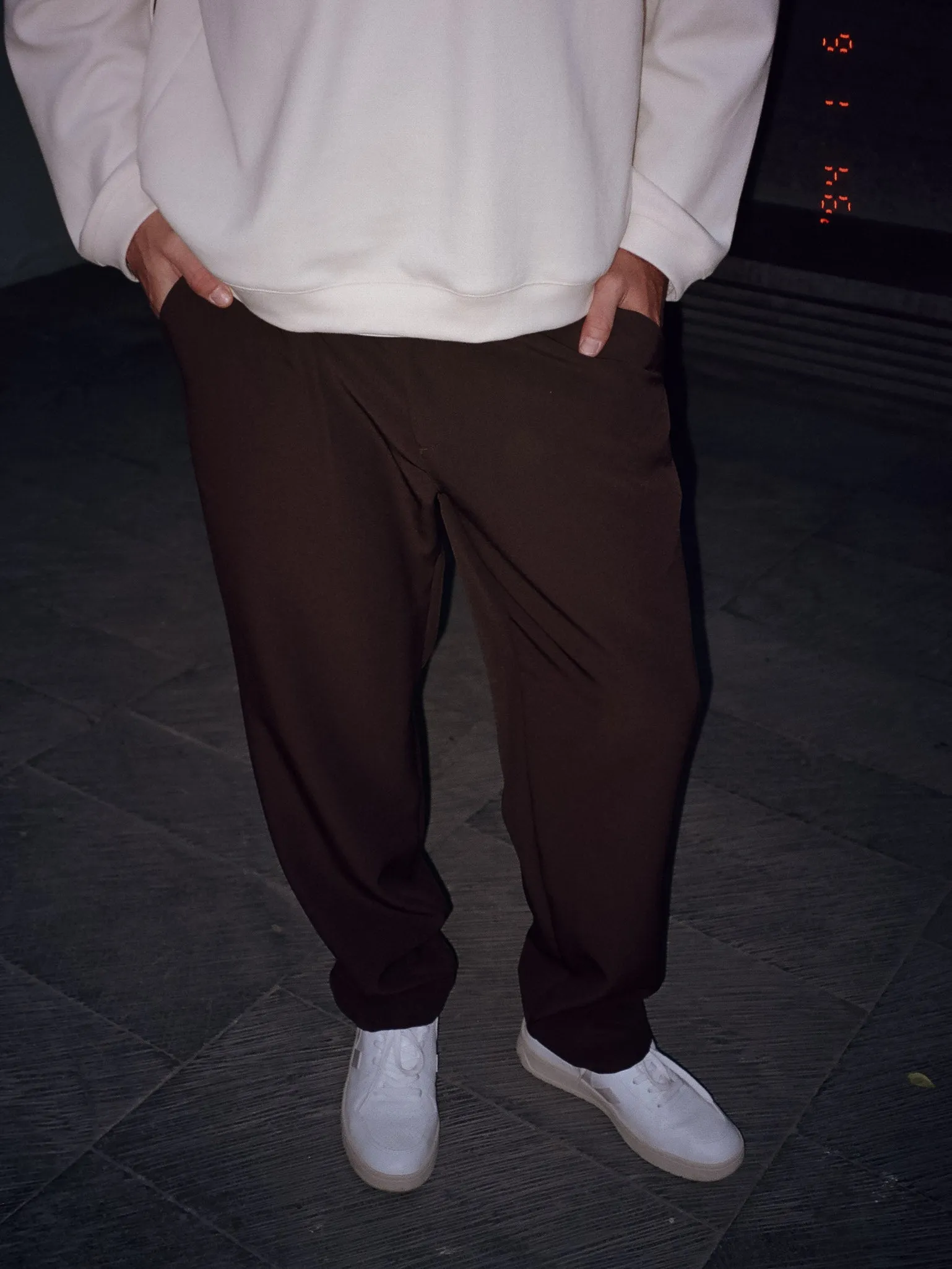 MEN SMART TROUSERS - WINE