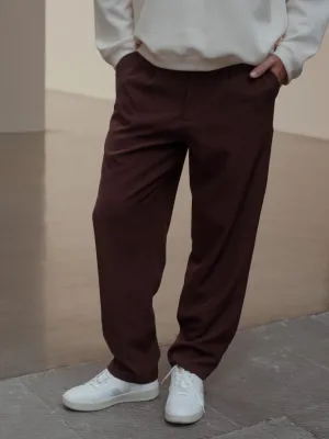 MEN SMART TROUSERS - WINE