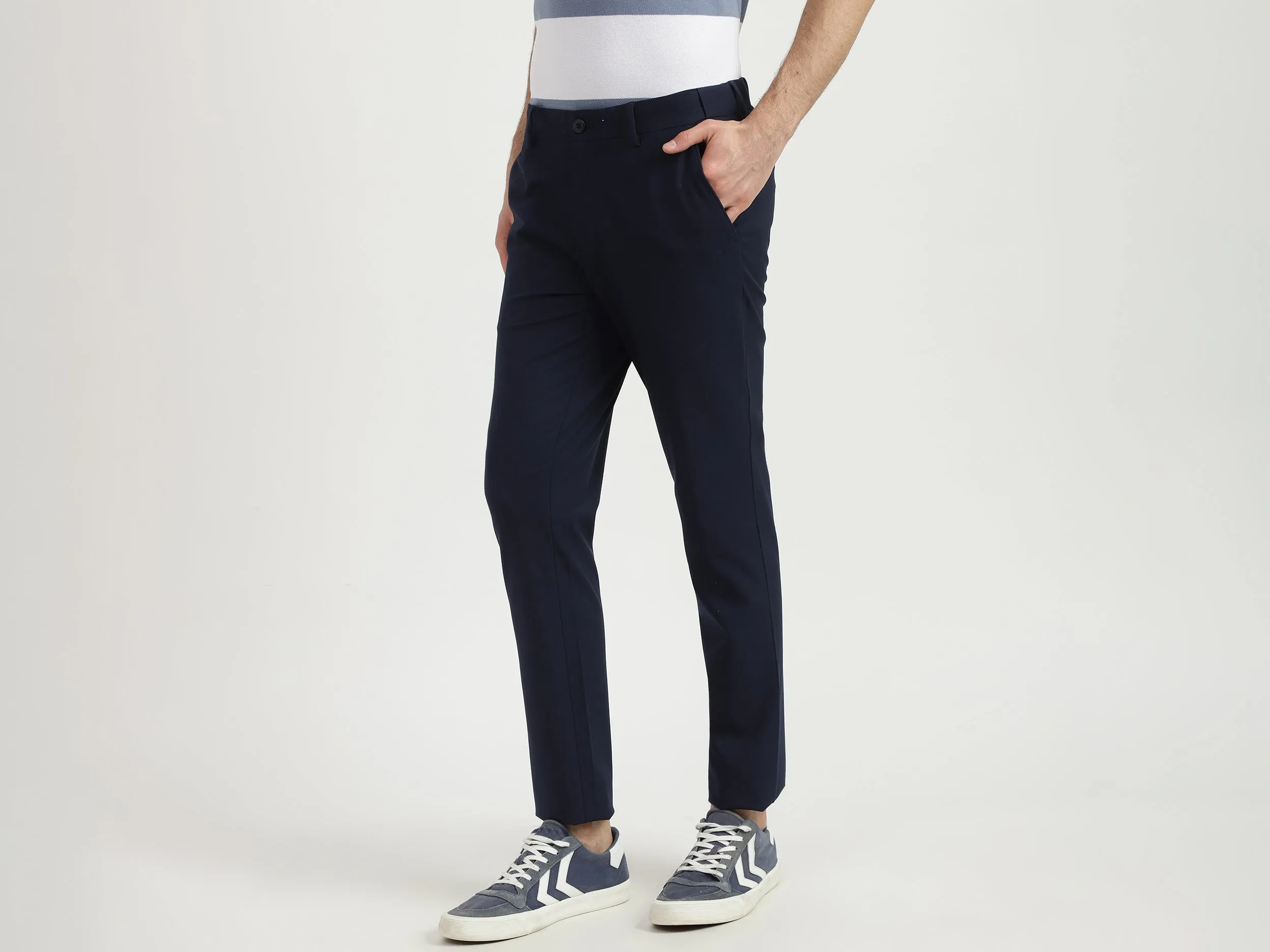 Mens Slim Fit Trousers