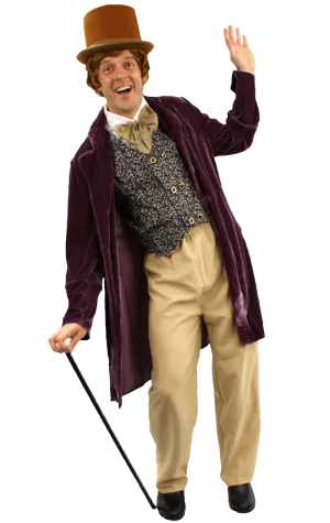 Mens Willy Wonka Movie Costume