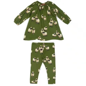 Milkbarn Bamboo Dress & Legging Valais Sheep