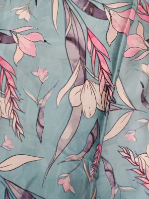Modal Satin Soft Muslin Digital Printed Fabrics