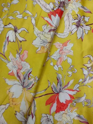 Modal Satin Soft Muslin Digital Printed Fabrics