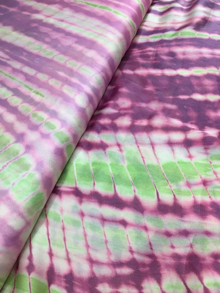 Modal Soft Muslin Tie dye Fabric
