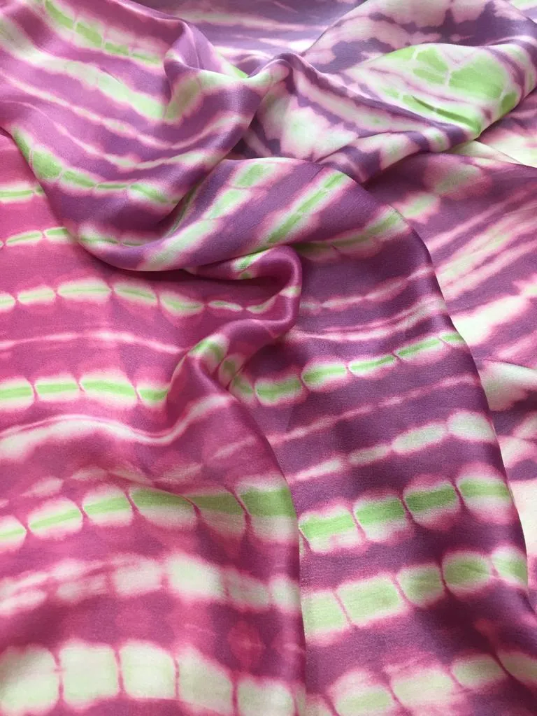 Modal Soft Muslin Tie dye Fabric