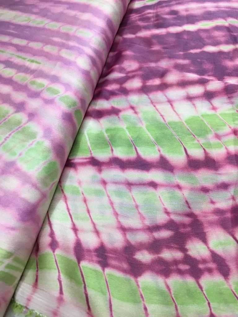 Modal Soft Muslin Tie dye Fabric
