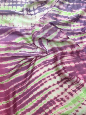 Modal Soft Muslin Tie dye Fabric
