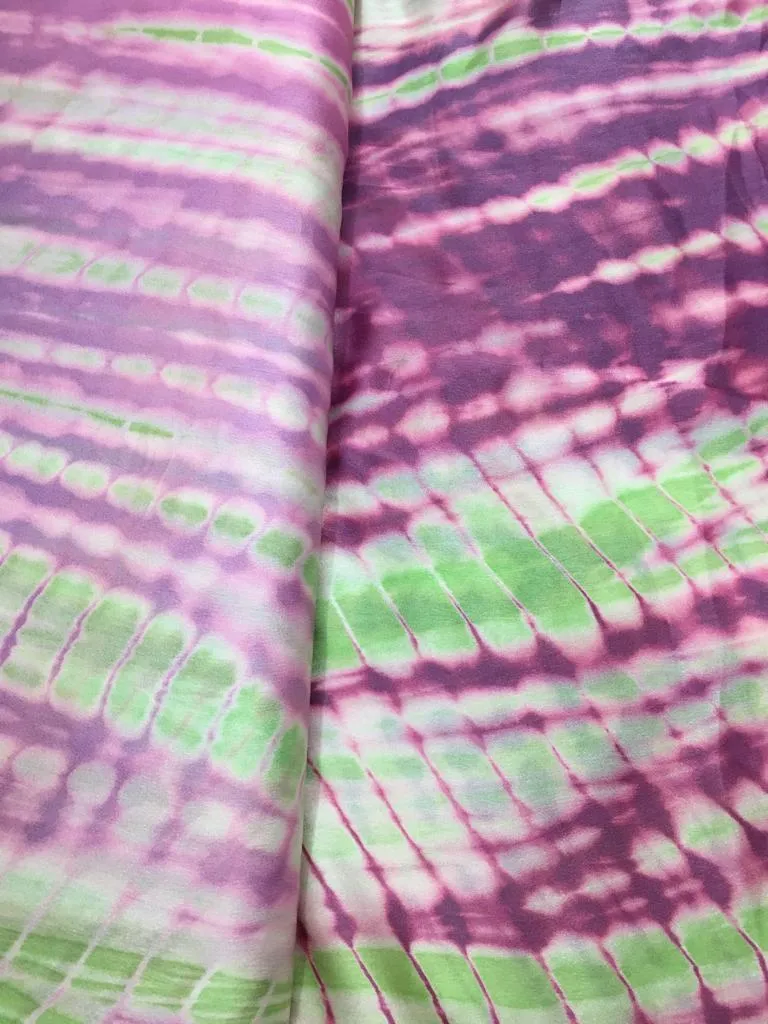 Modal Soft Muslin Tie dye Fabric
