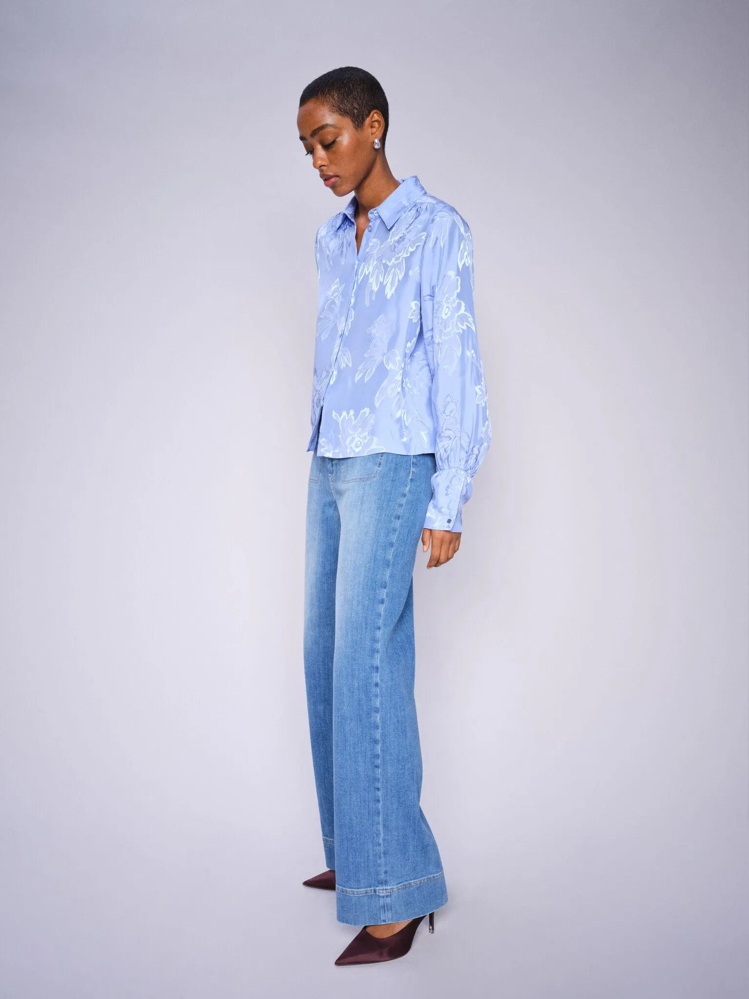 Mosmosh Soey Grendel Wide Leg Jeans
