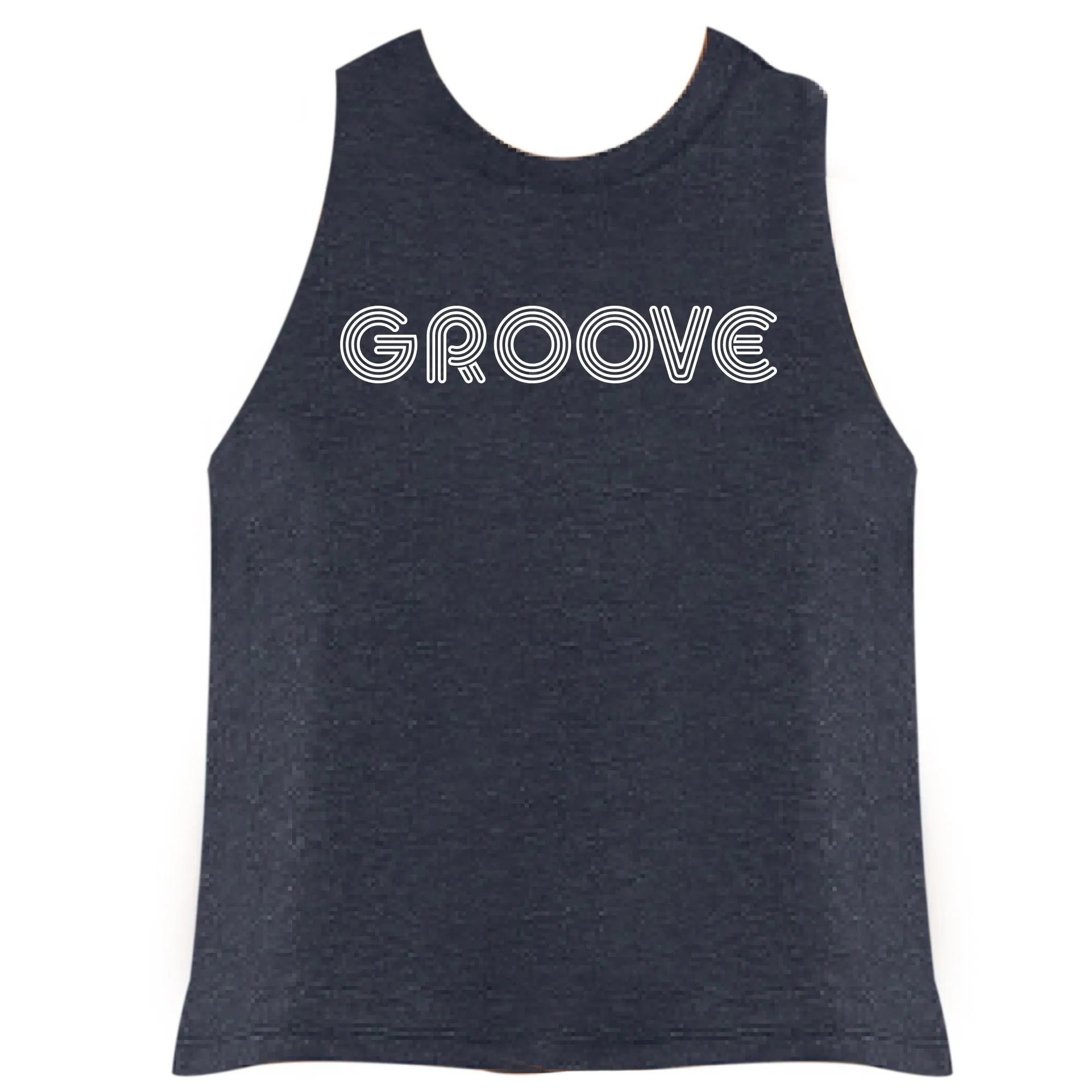 MOSSA Group Groove Women's GROOVE Bella   Canvas Racerback Cropped Tank