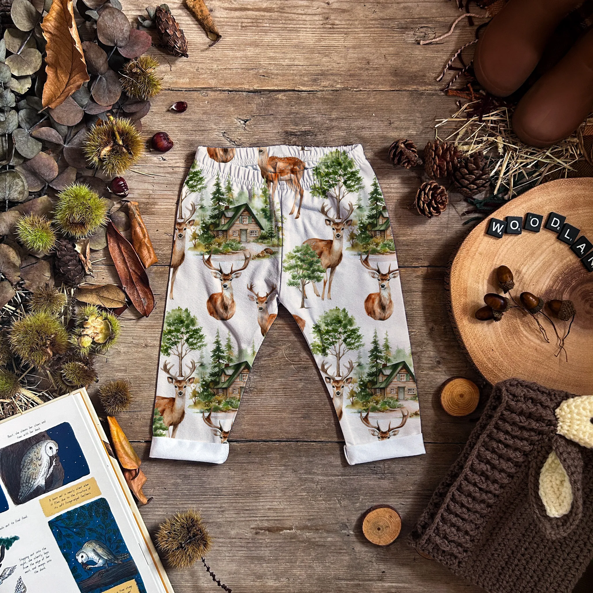 Mountain Lodge Cropped Leggings