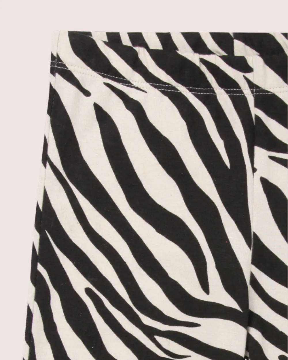 Multicolour Zebra Streak Print Leggings