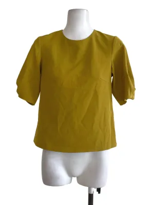 Mustard Plain Top LB