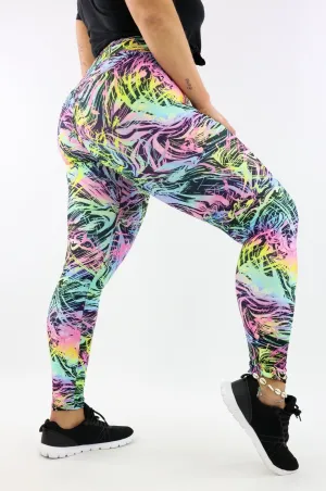 Neon Surge - Casual - Full Leggings