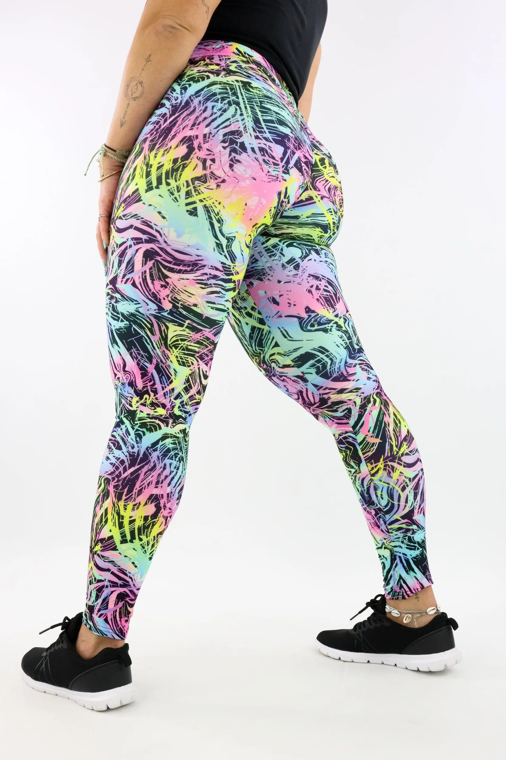 Neon Surge - Casual - Full Leggings