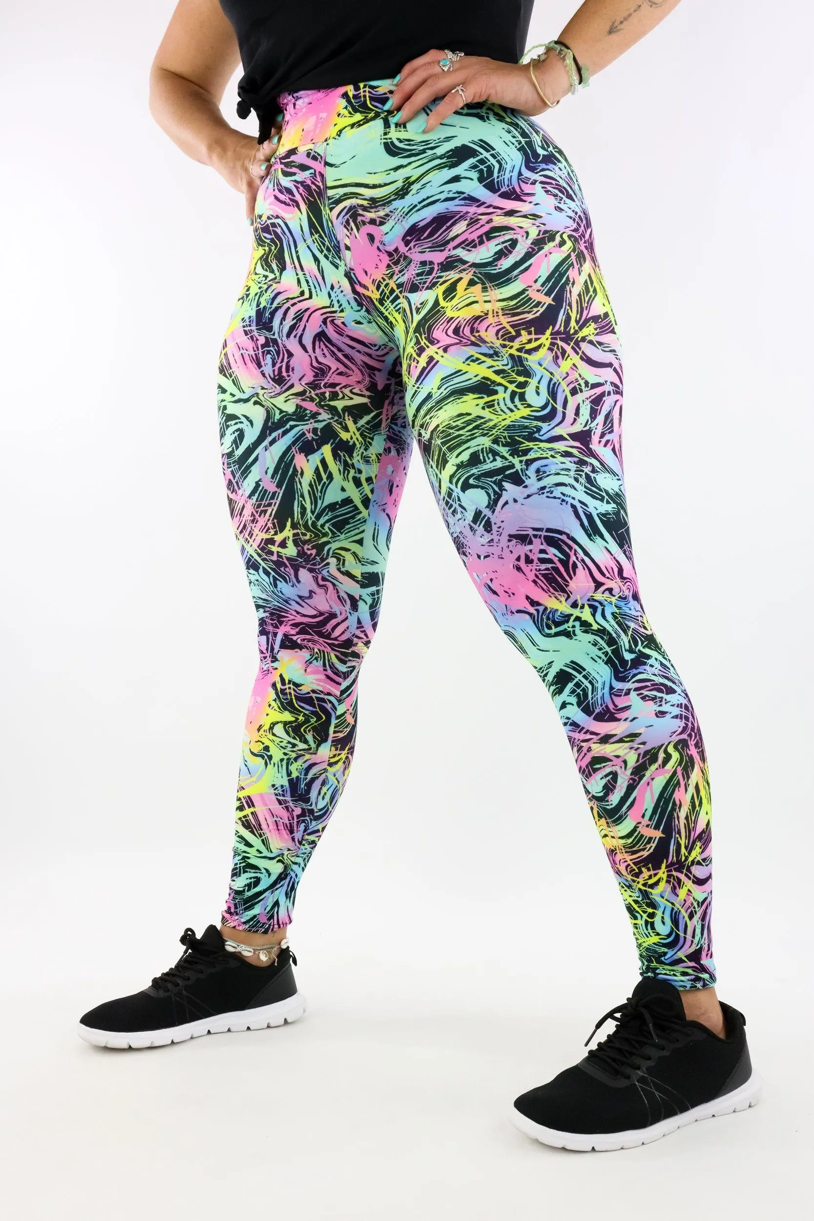 Neon Surge - Casual - Full Leggings