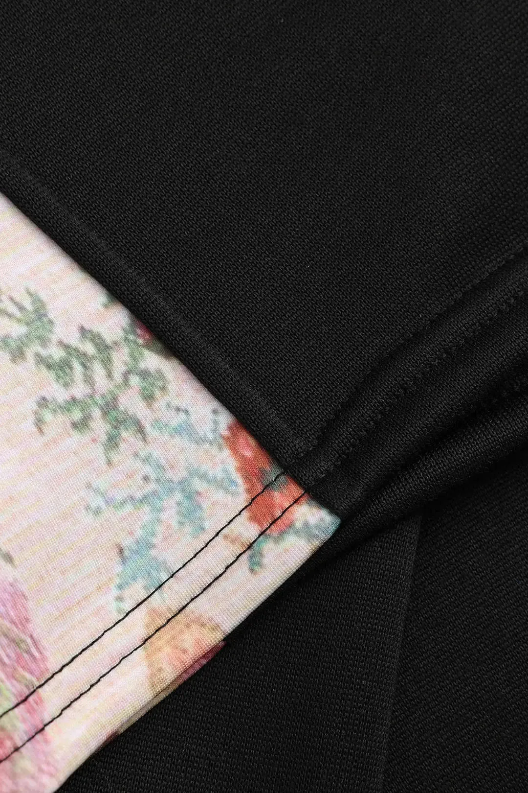Nerys - Vibrant Floral Design Woman's Wide Leg Trousers