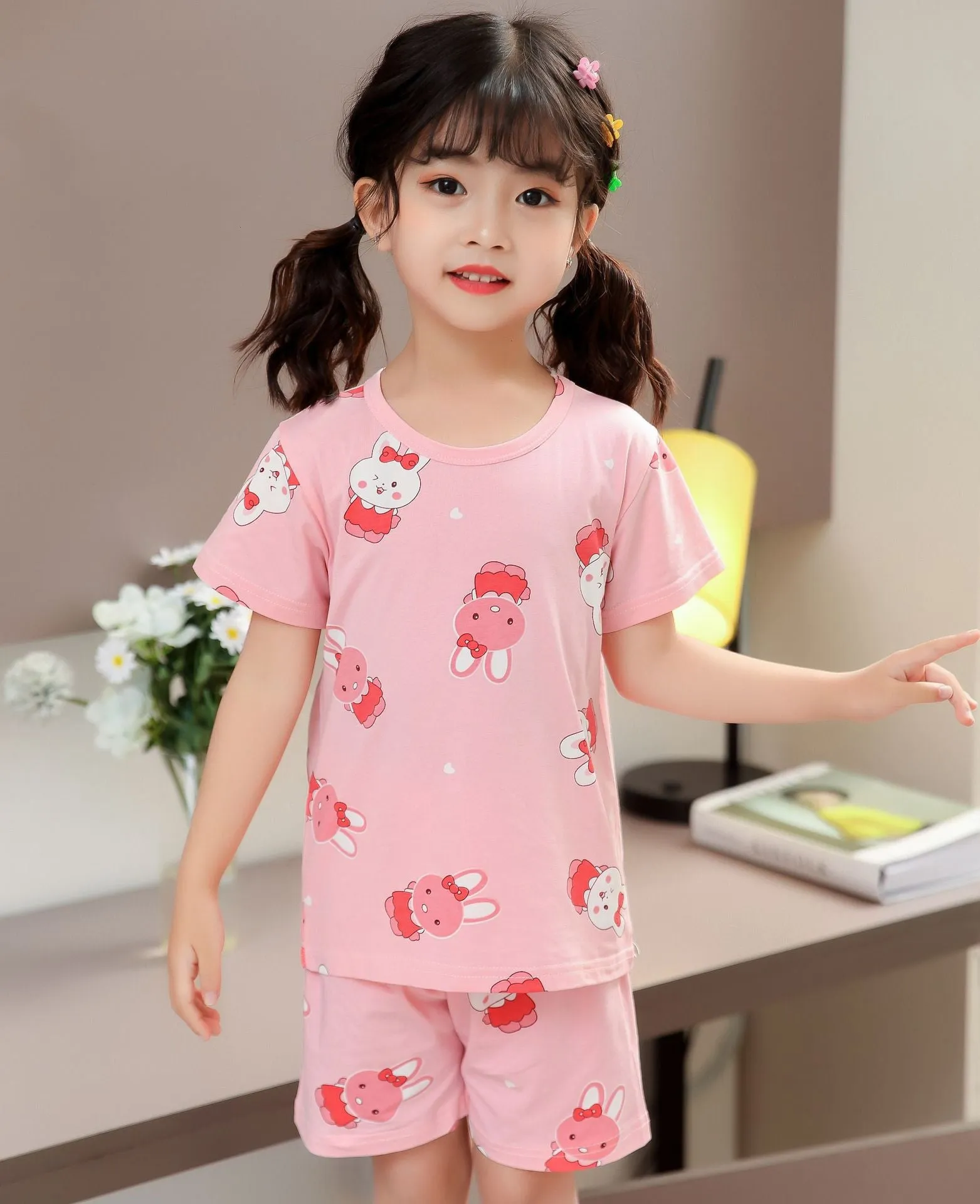 New Korean version of children's home wear and pajamas