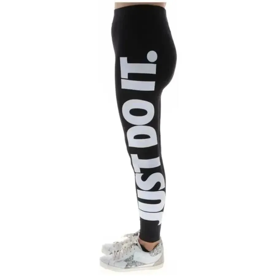 Nike Women's Black Printed Leggings
