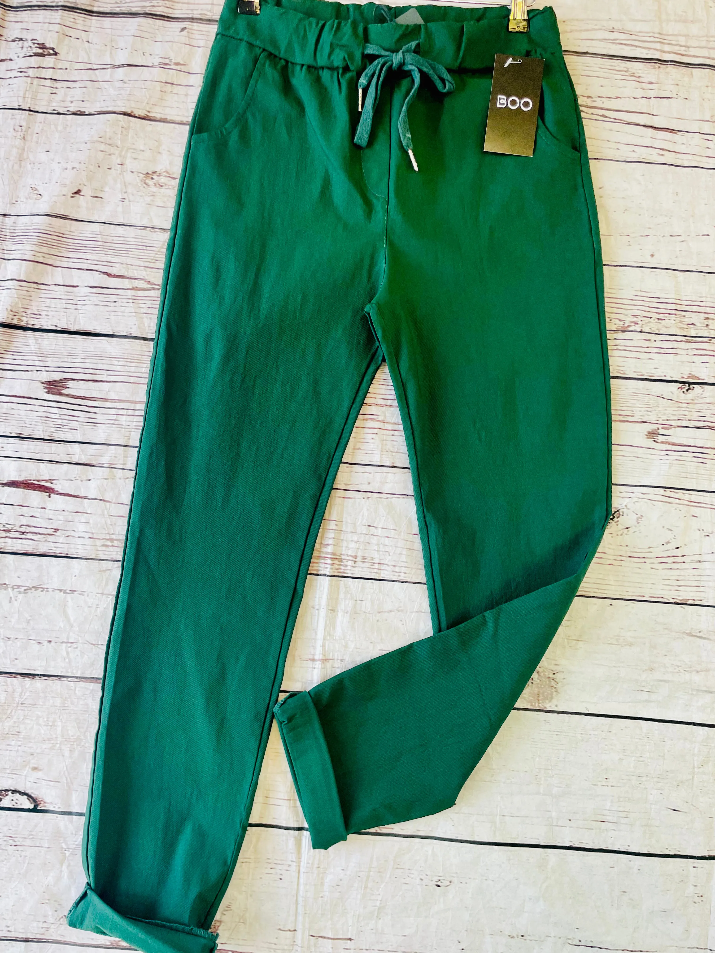 NOELLE stretch plain magic trousers - lots of colours