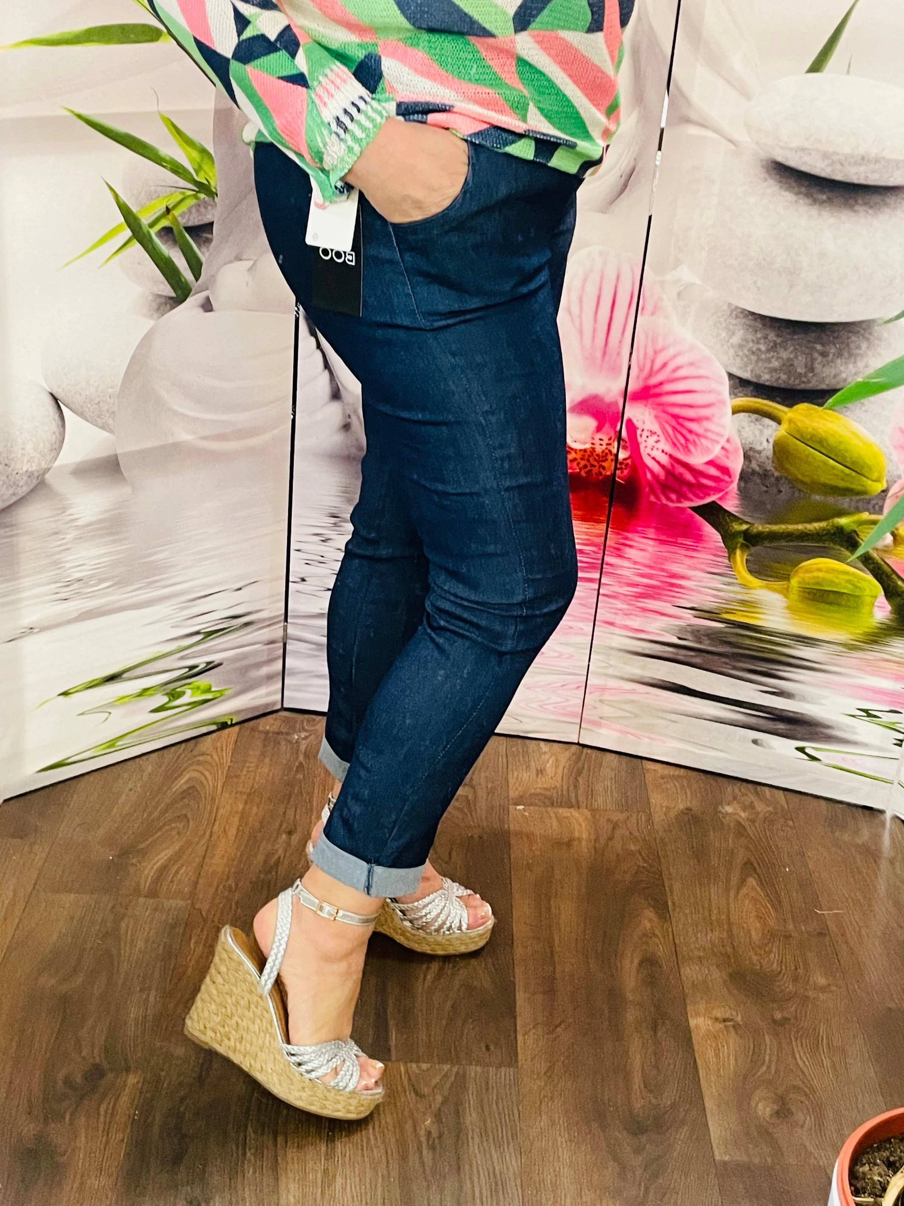 NOELLE stretch plain magic trousers - lots of colours