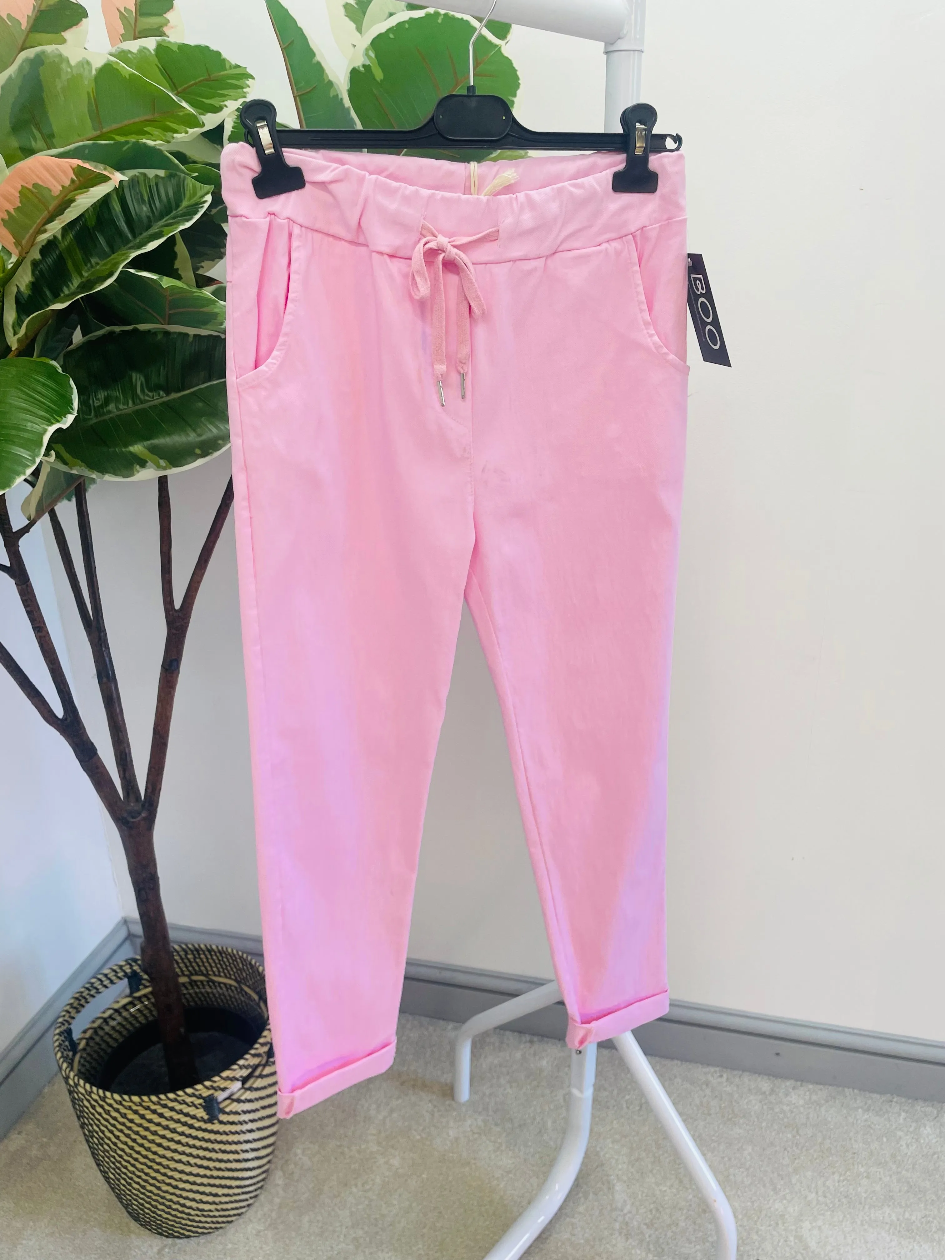 NOELLE stretch plain magic trousers - lots of colours