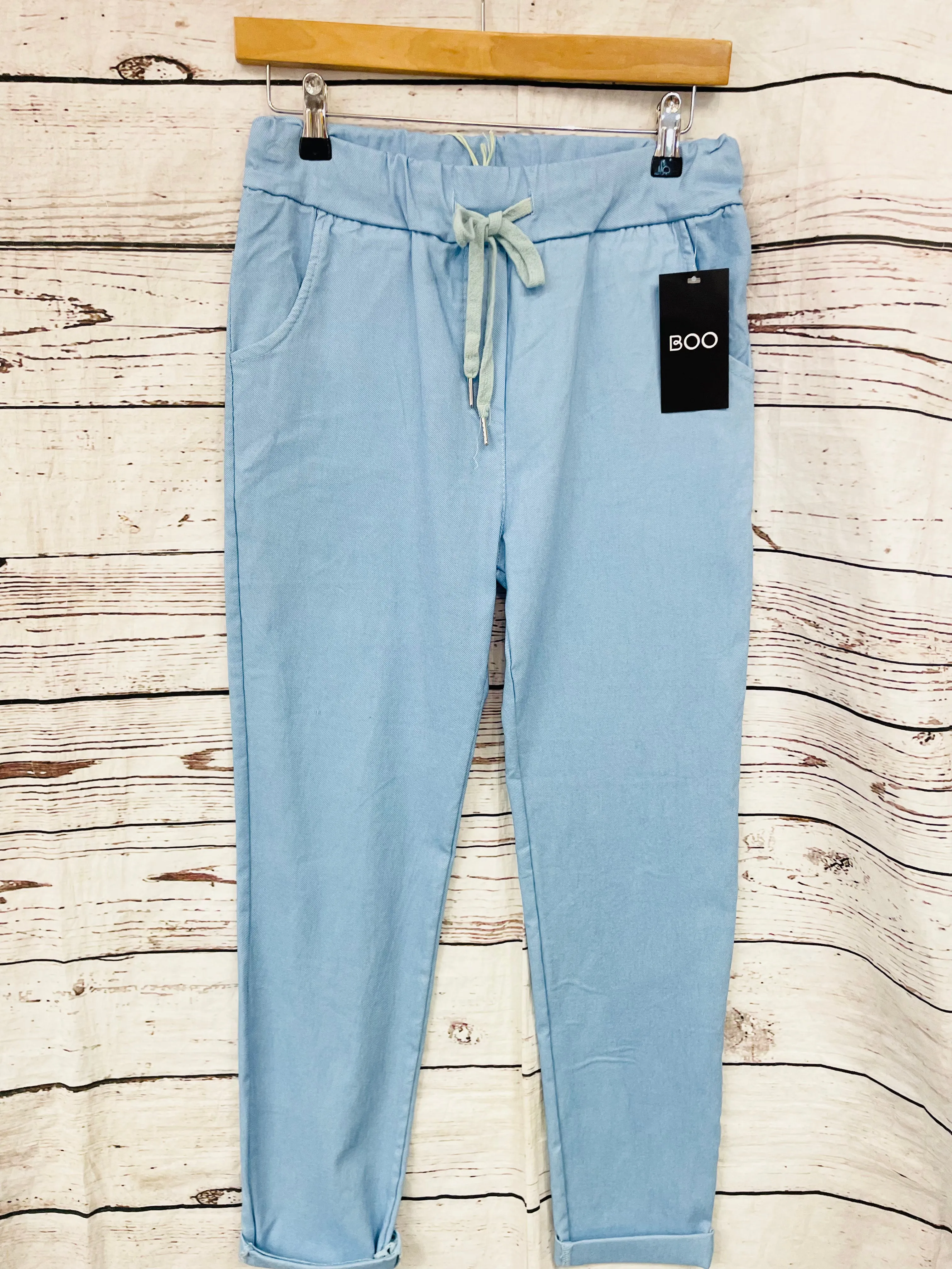 NOELLE stretch plain magic trousers - lots of colours