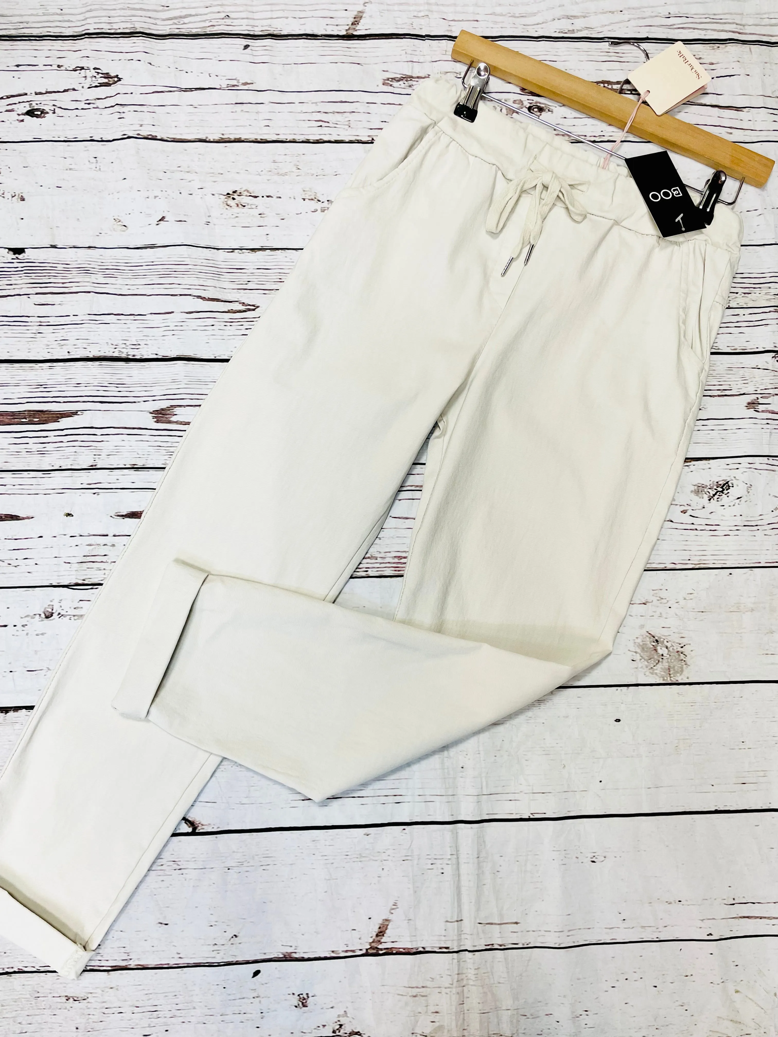 NOELLE stretch plain magic trousers - lots of colours