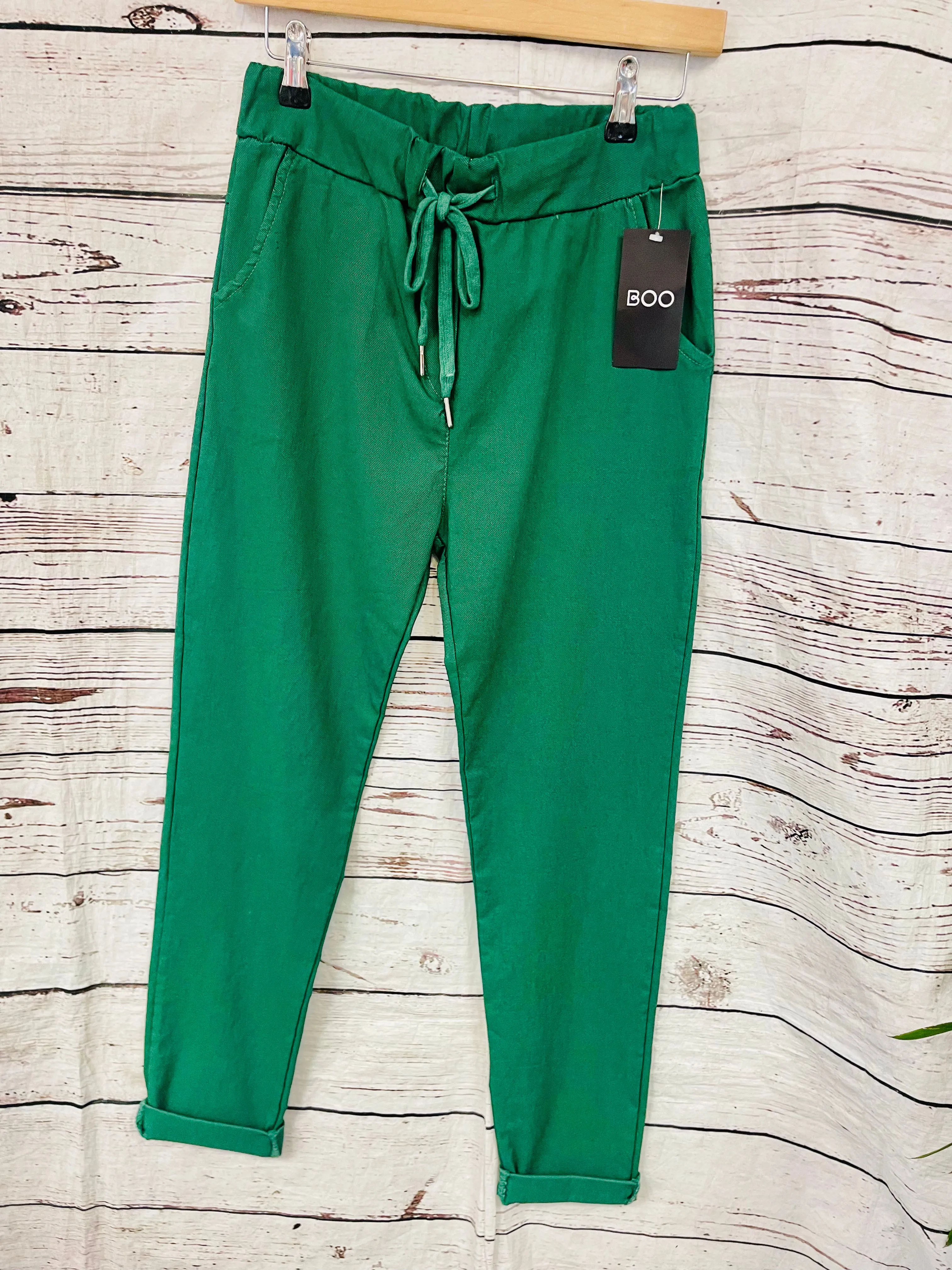 NOELLE stretch plain magic trousers - lots of colours