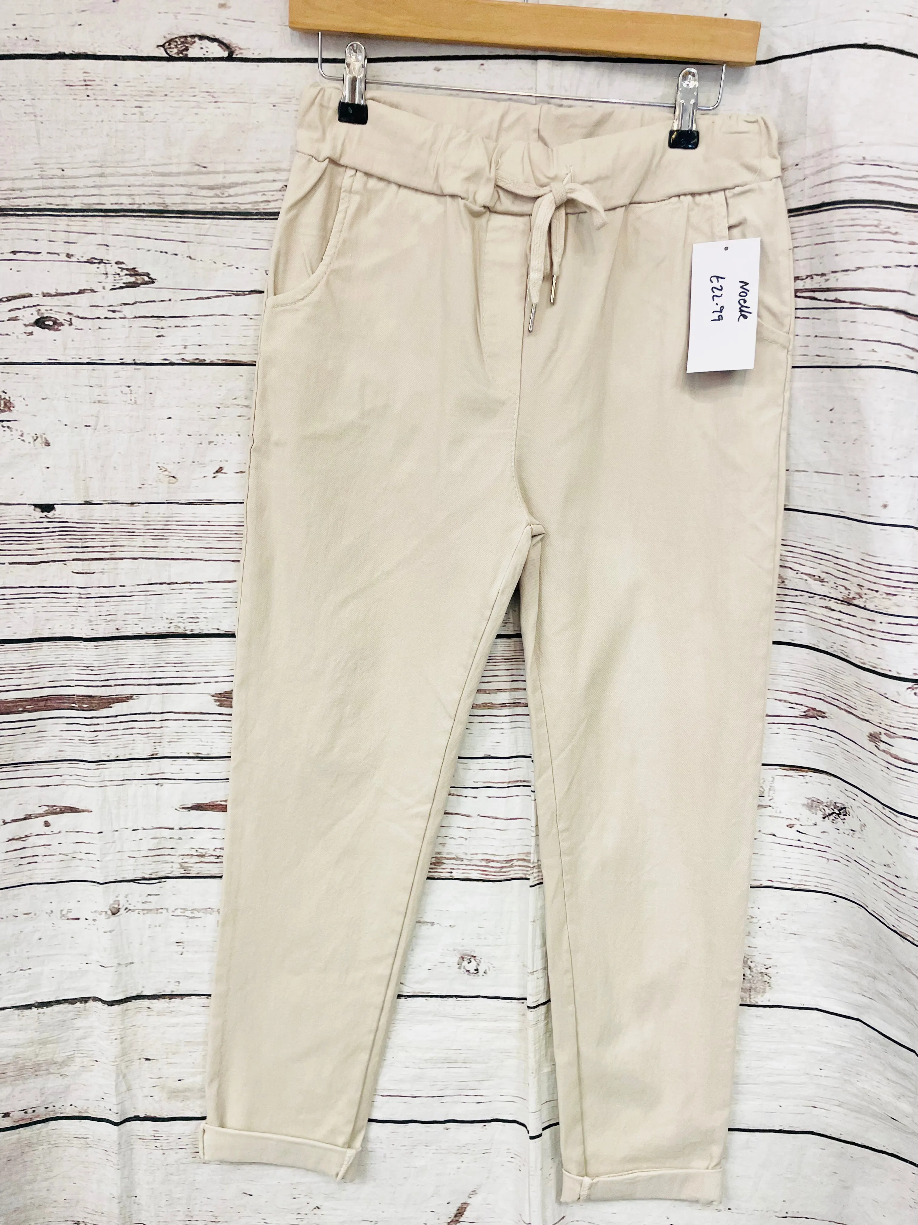 NOELLE stretch plain magic trousers - lots of colours