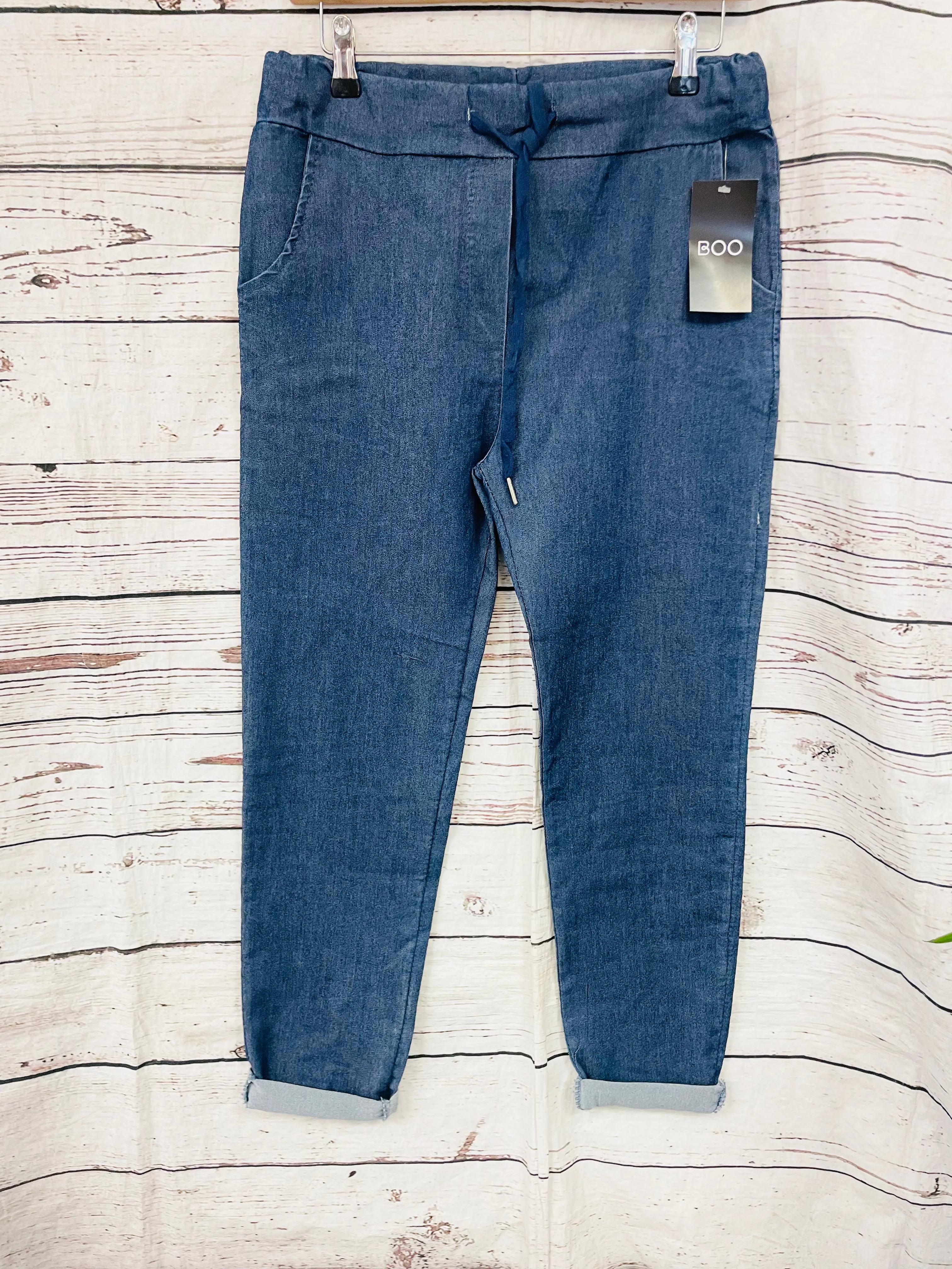 NOELLE stretch plain magic trousers - lots of colours