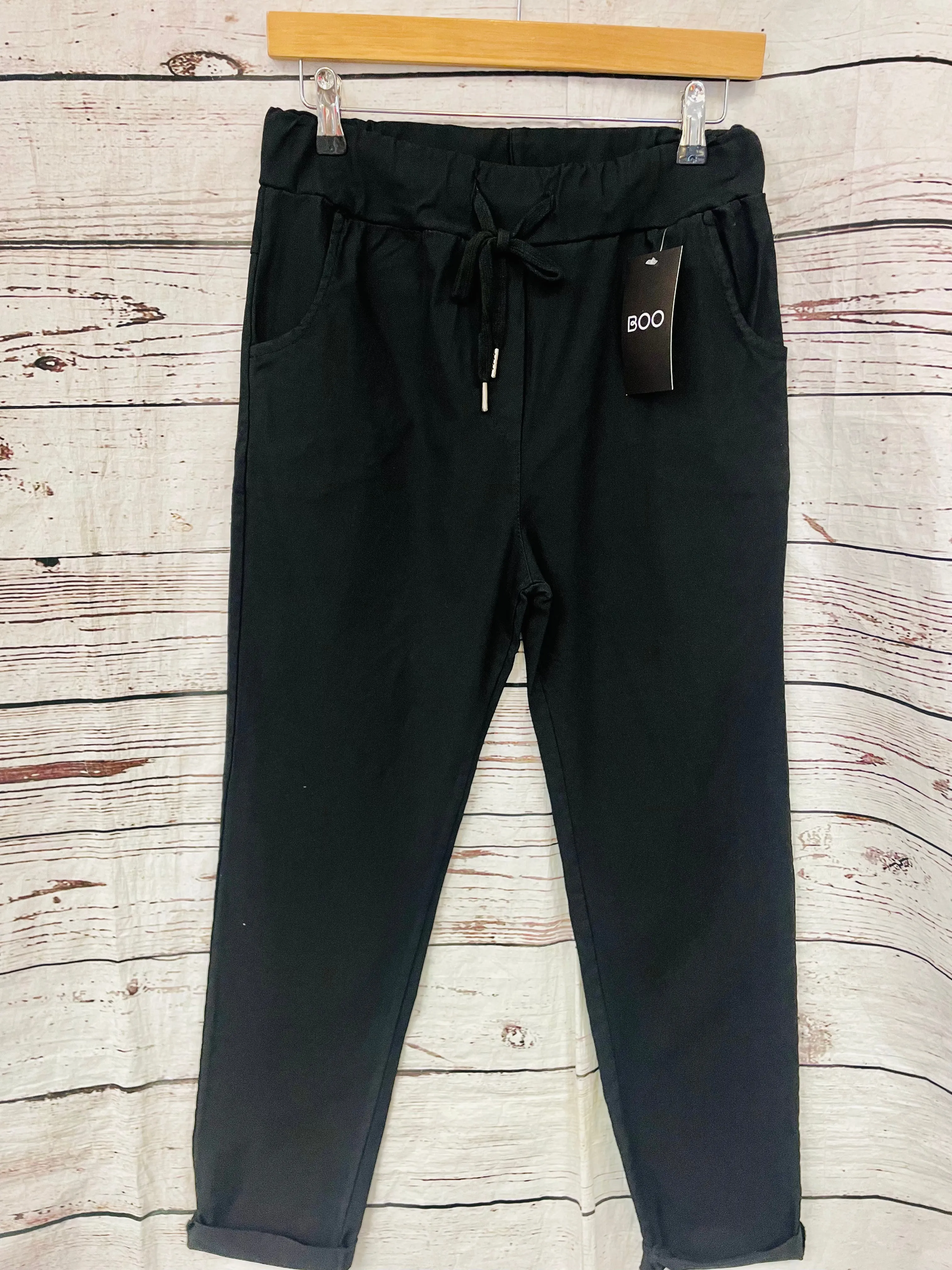 NOELLE stretch plain magic trousers - lots of colours