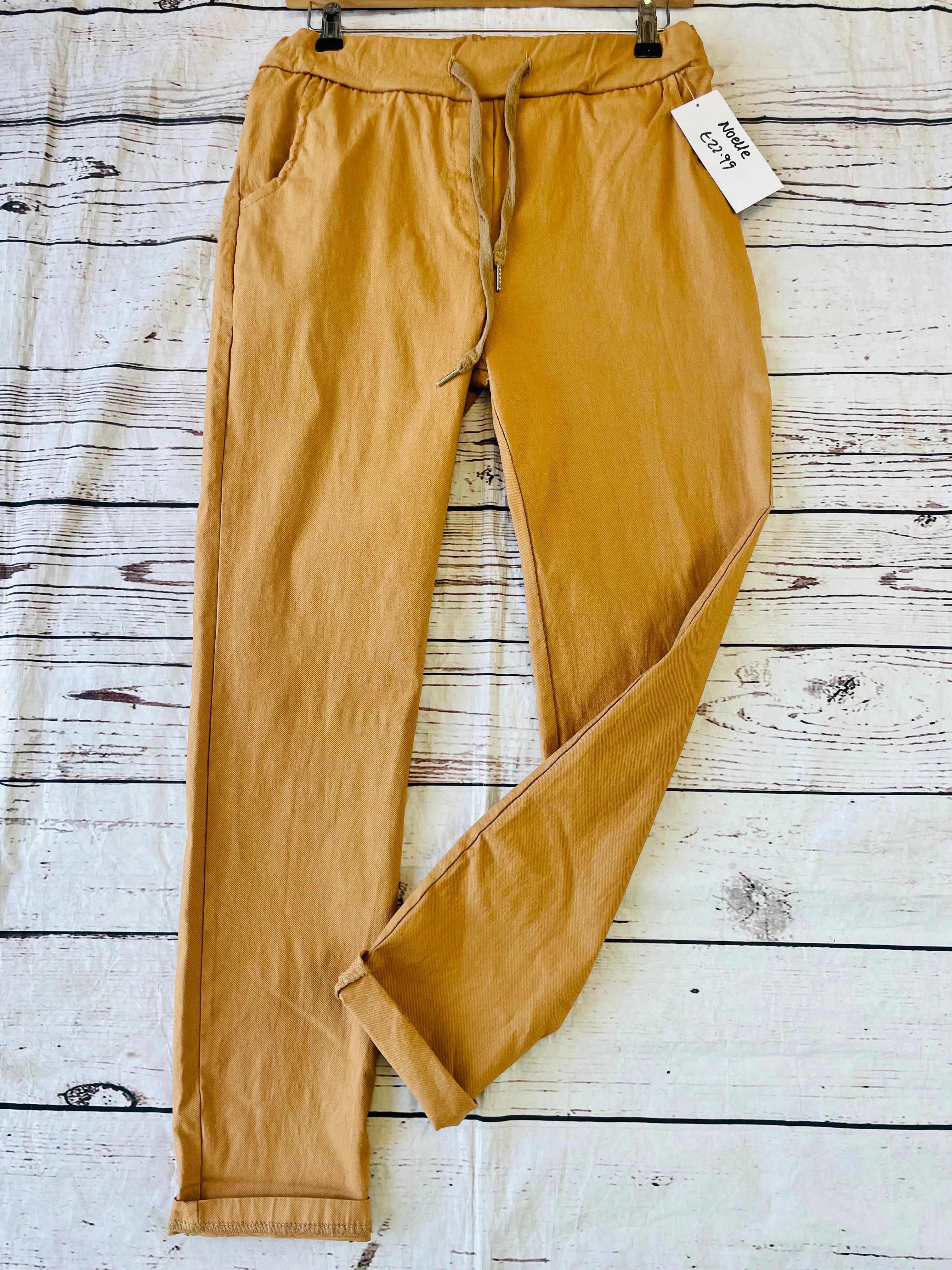 NOELLE stretch plain magic trousers - lots of colours