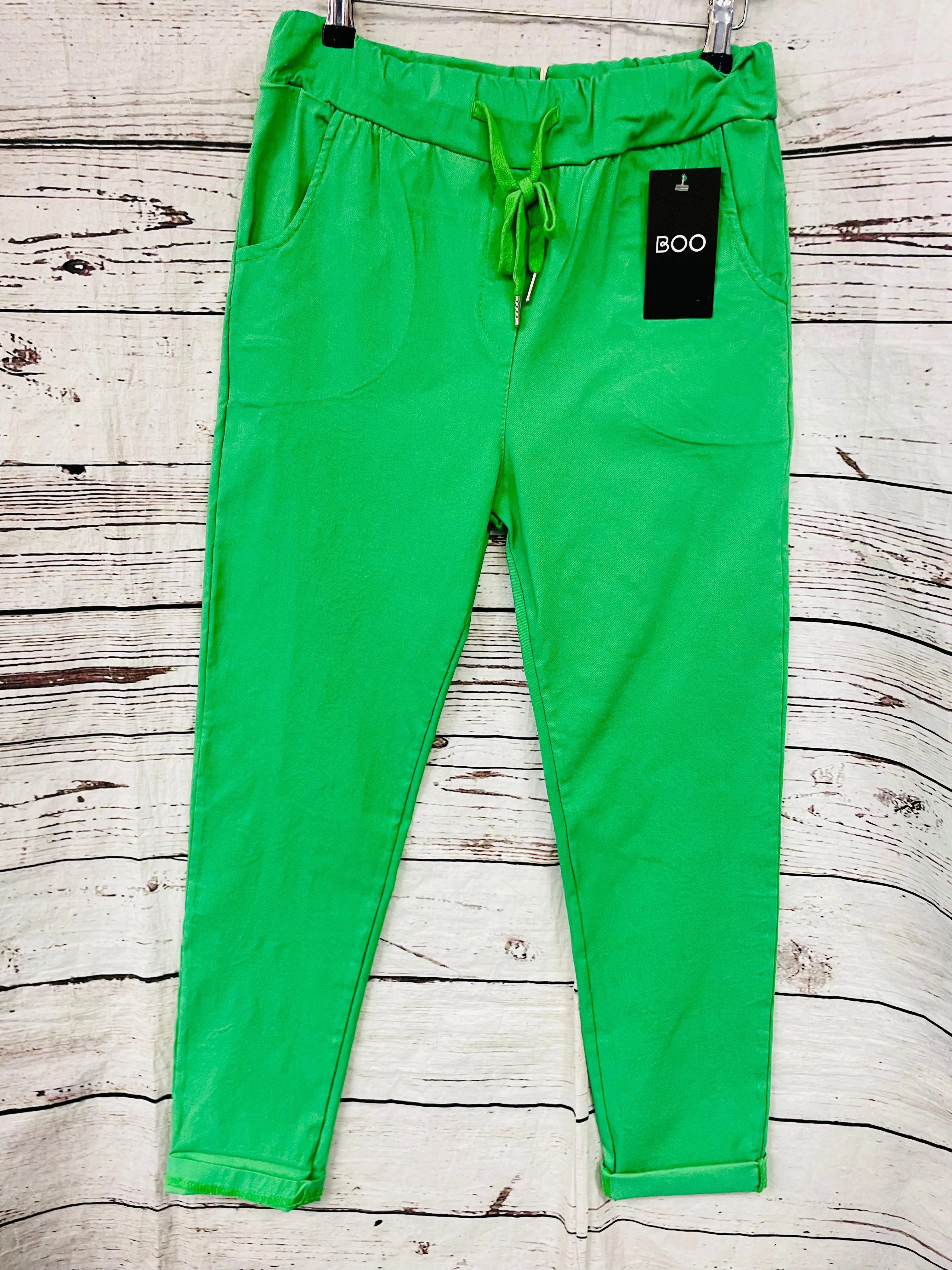 NOELLE stretch plain magic trousers - lots of colours
