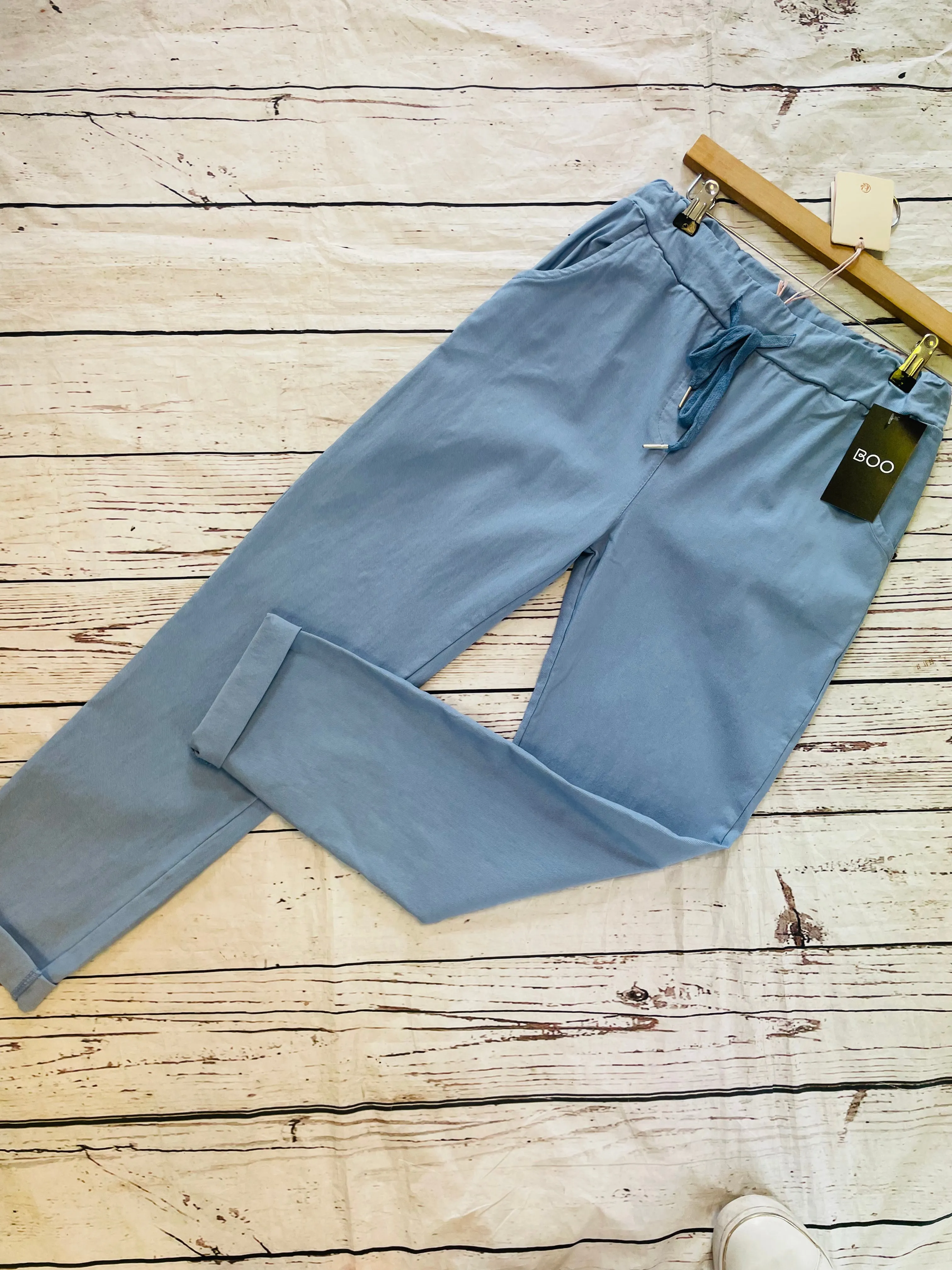 NOELLE stretch plain magic trousers - lots of colours