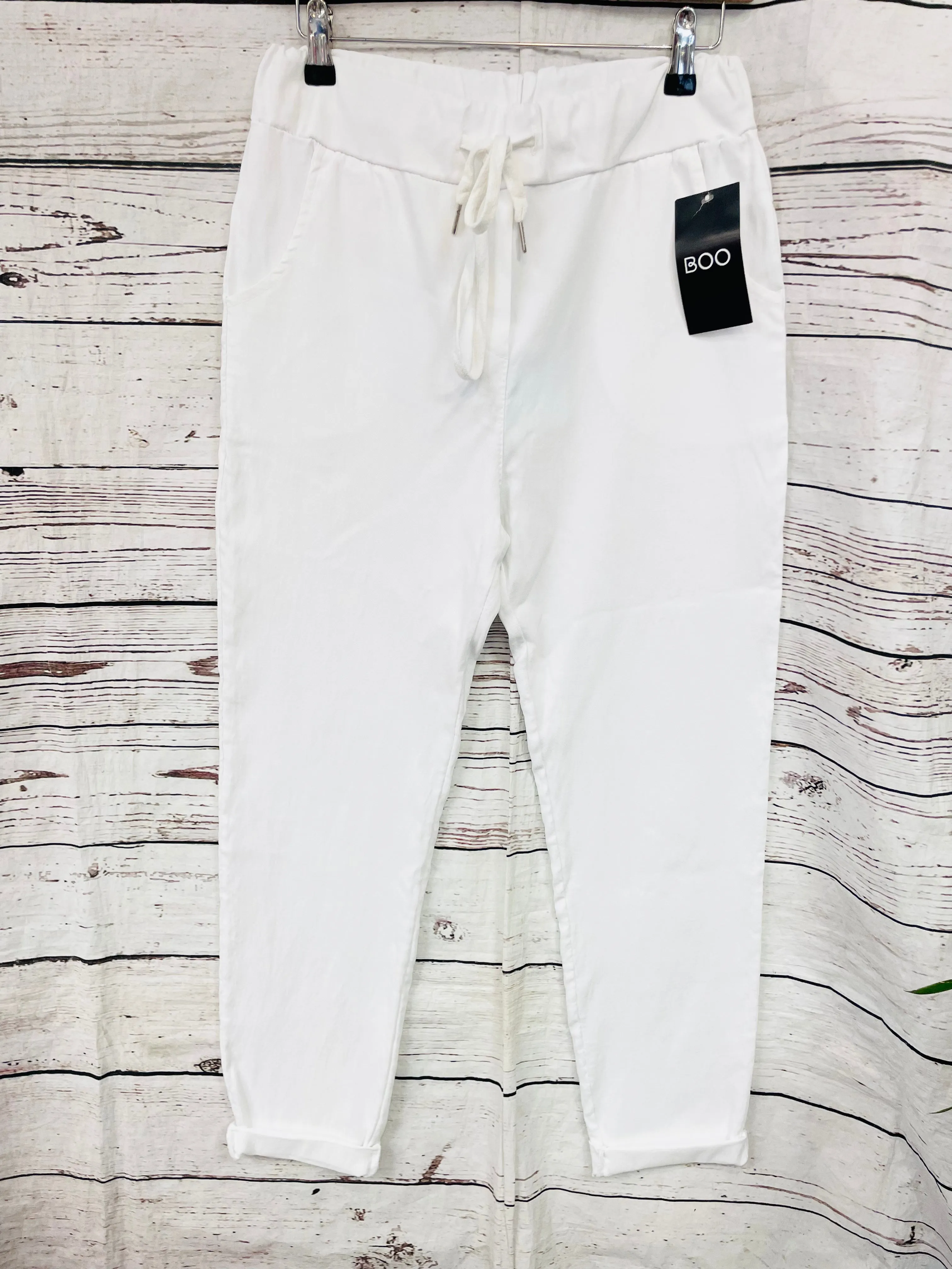 NOELLE stretch plain magic trousers - lots of colours