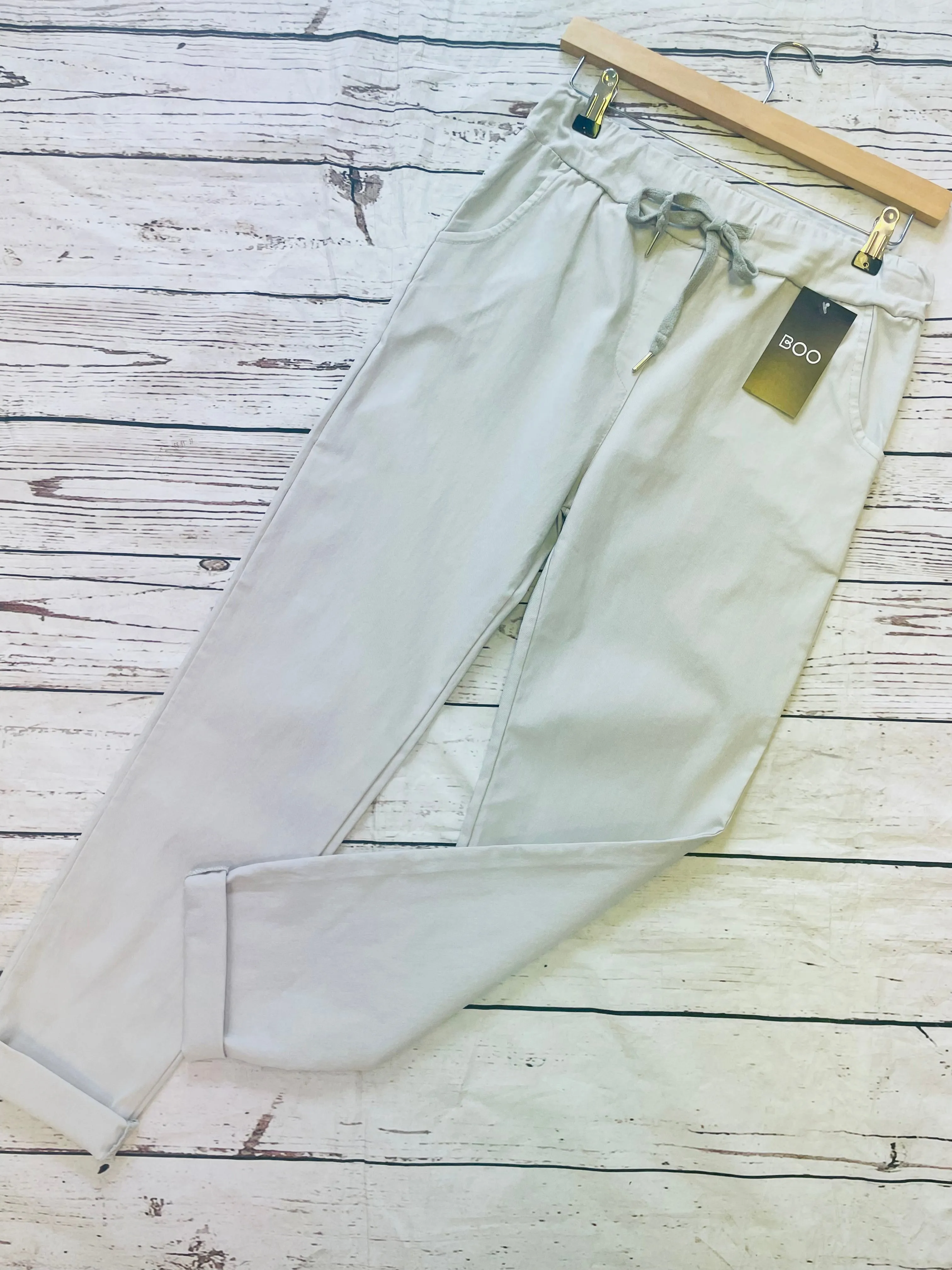 NOELLE stretch plain magic trousers - lots of colours