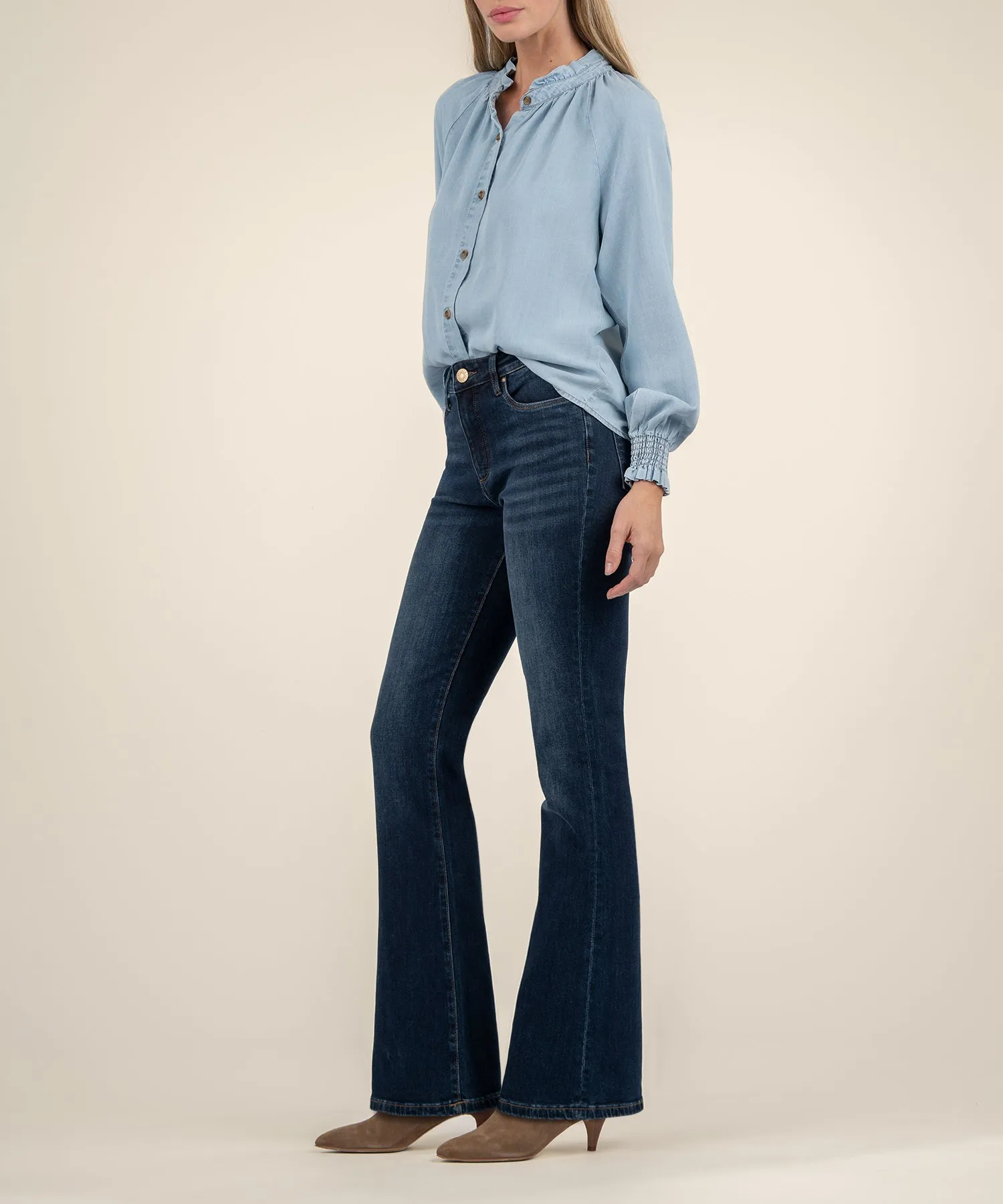 Novah Ruffle Raglan Top - FINAL SALE