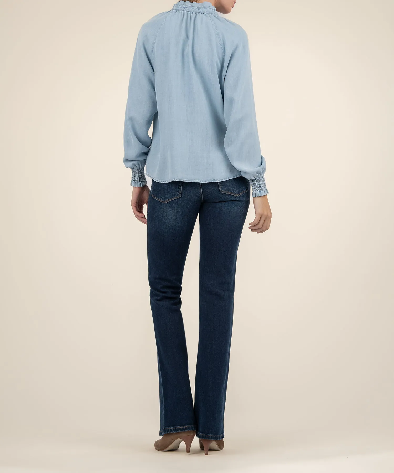 Novah Ruffle Raglan Top - FINAL SALE
