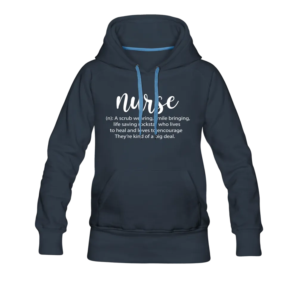 Nurse Description Premium Hoodie