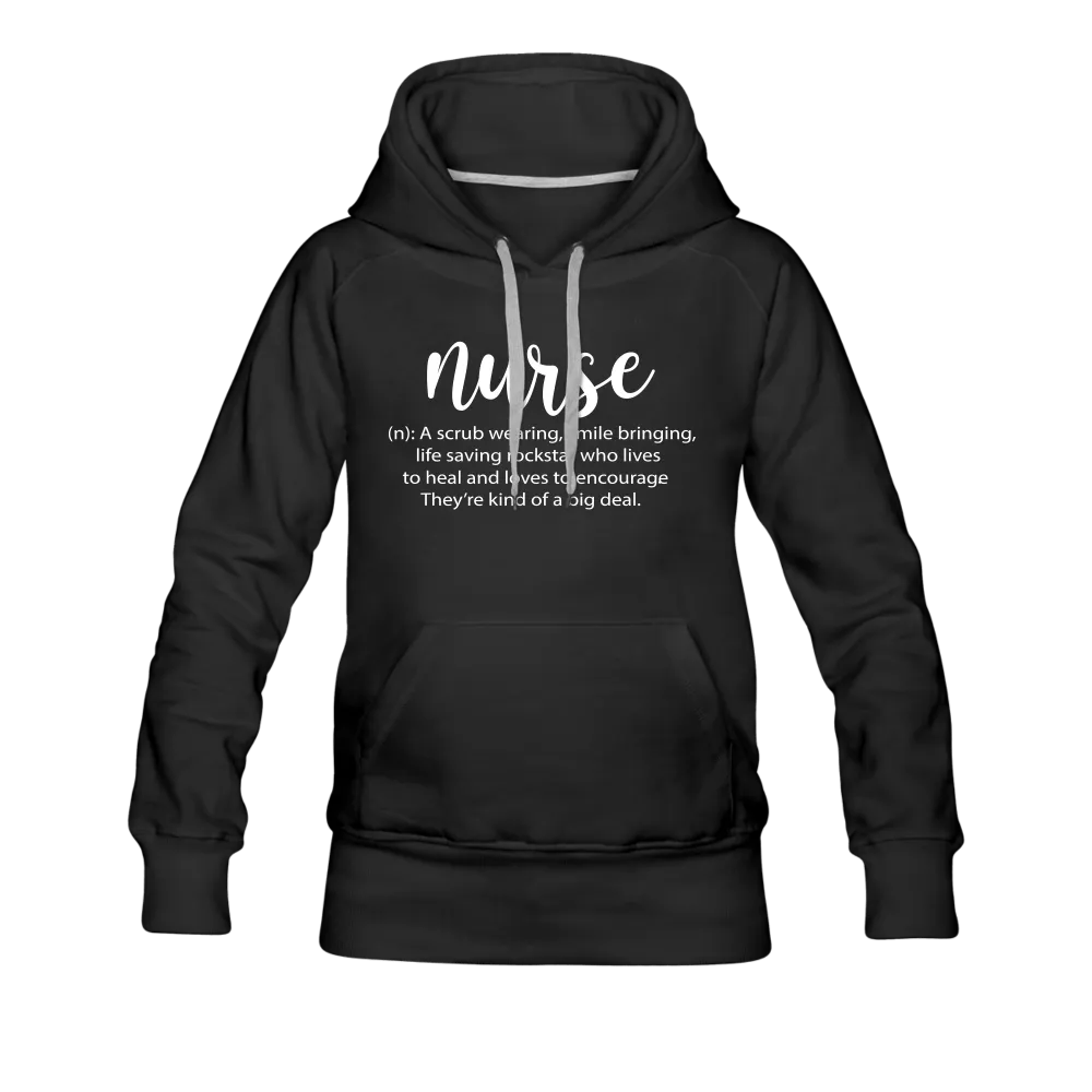 Nurse Description Premium Hoodie