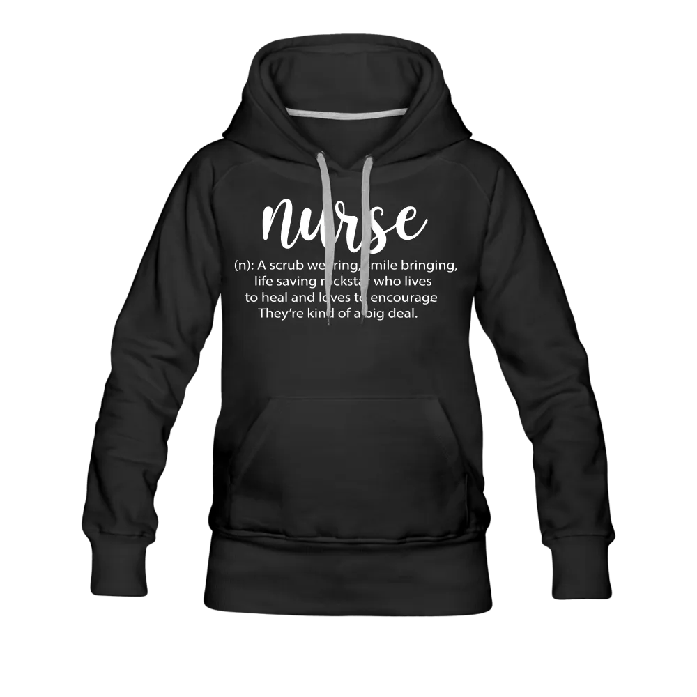 Nurse Description Premium Hoodie