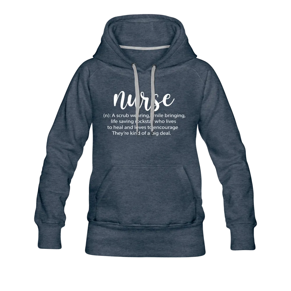 Nurse Description Premium Hoodie