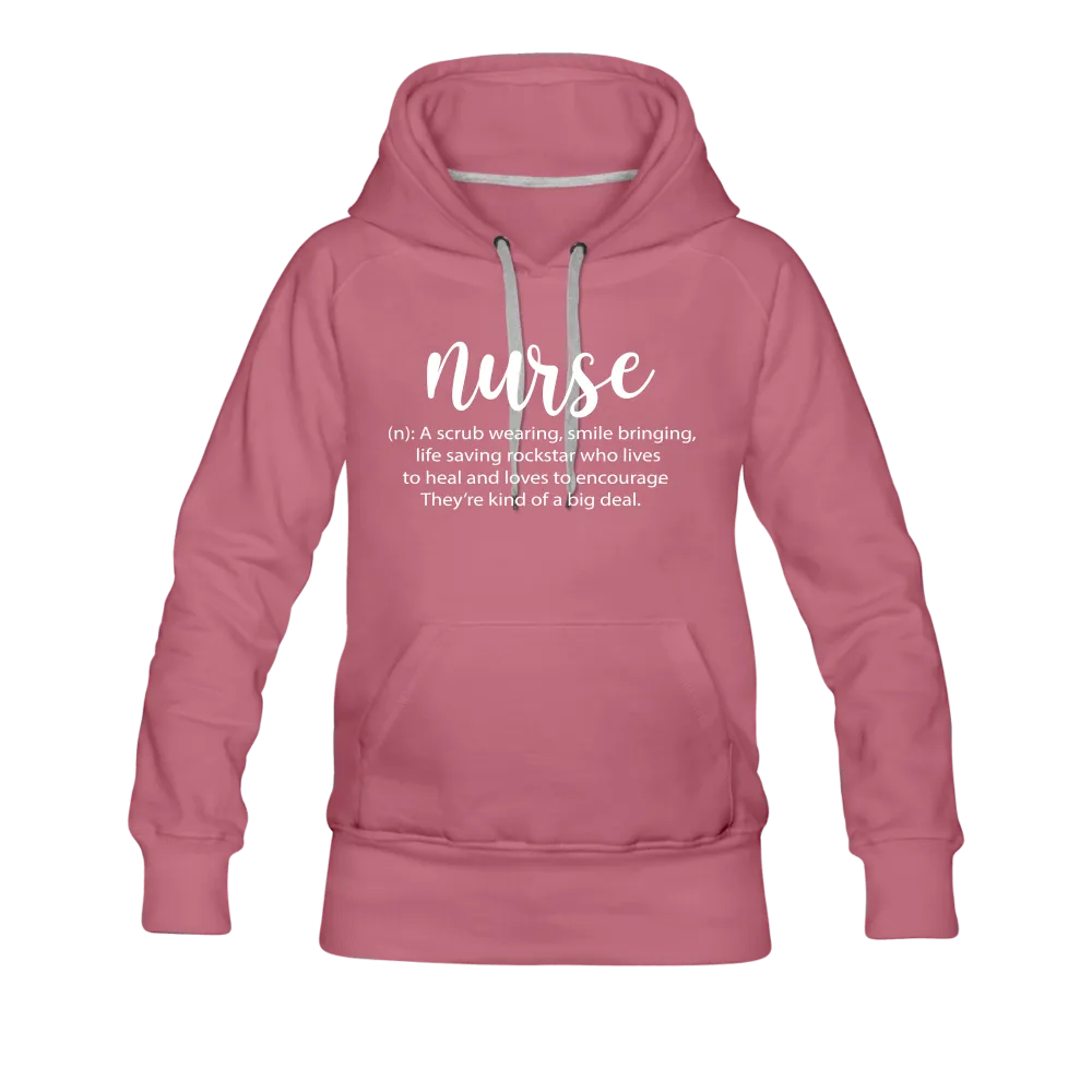 Nurse Description Premium Hoodie