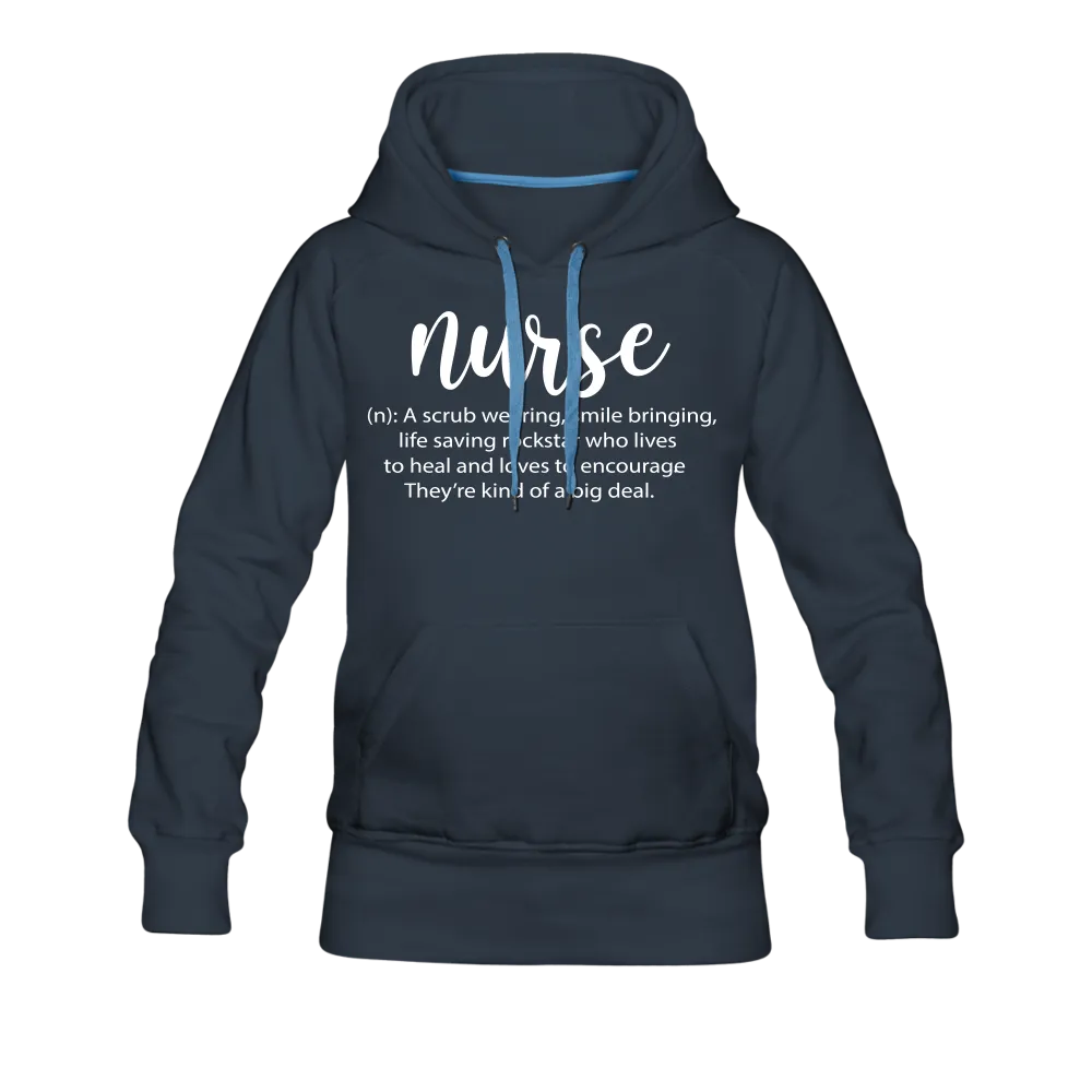 Nurse Description Premium Hoodie