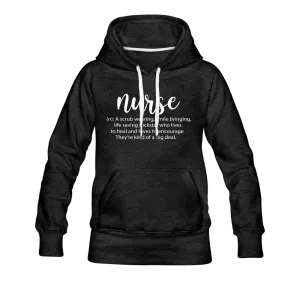 Nurse Description Premium Hoodie