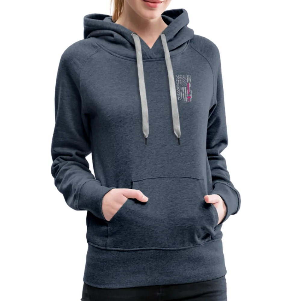 Nurse Flag Pullover Hoodie Women’s Premium Hoodie (CK1806)