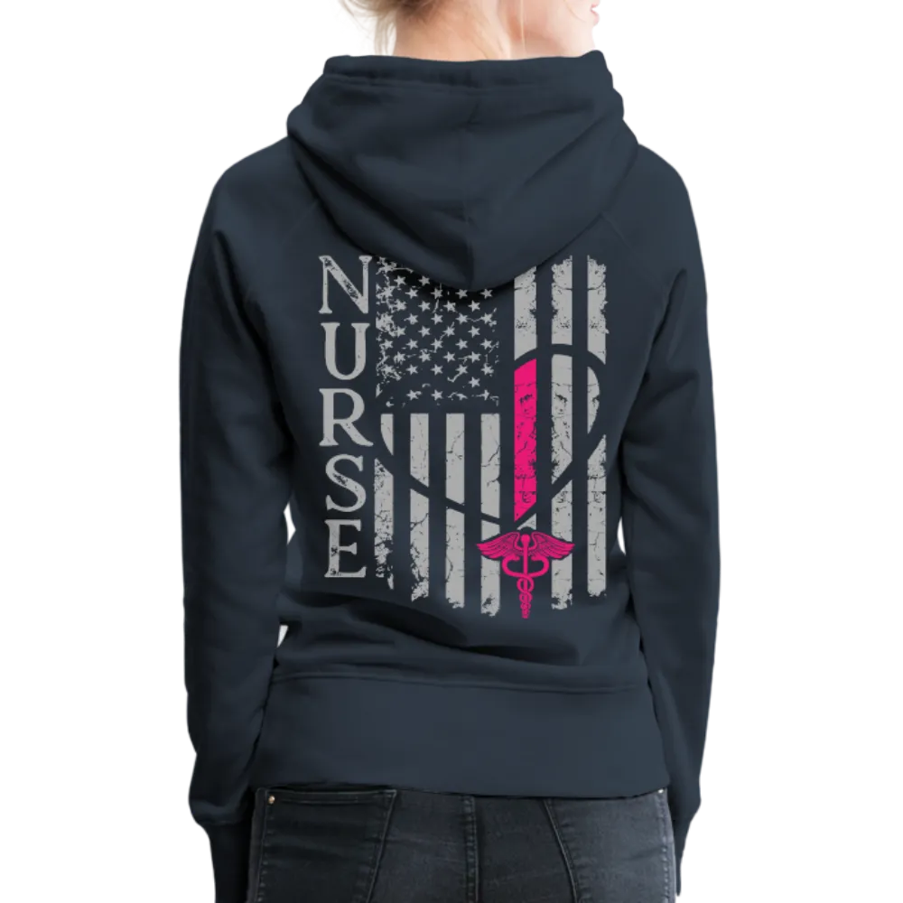 Nurse Flag Pullover Hoodie Women’s Premium Hoodie (CK1806)